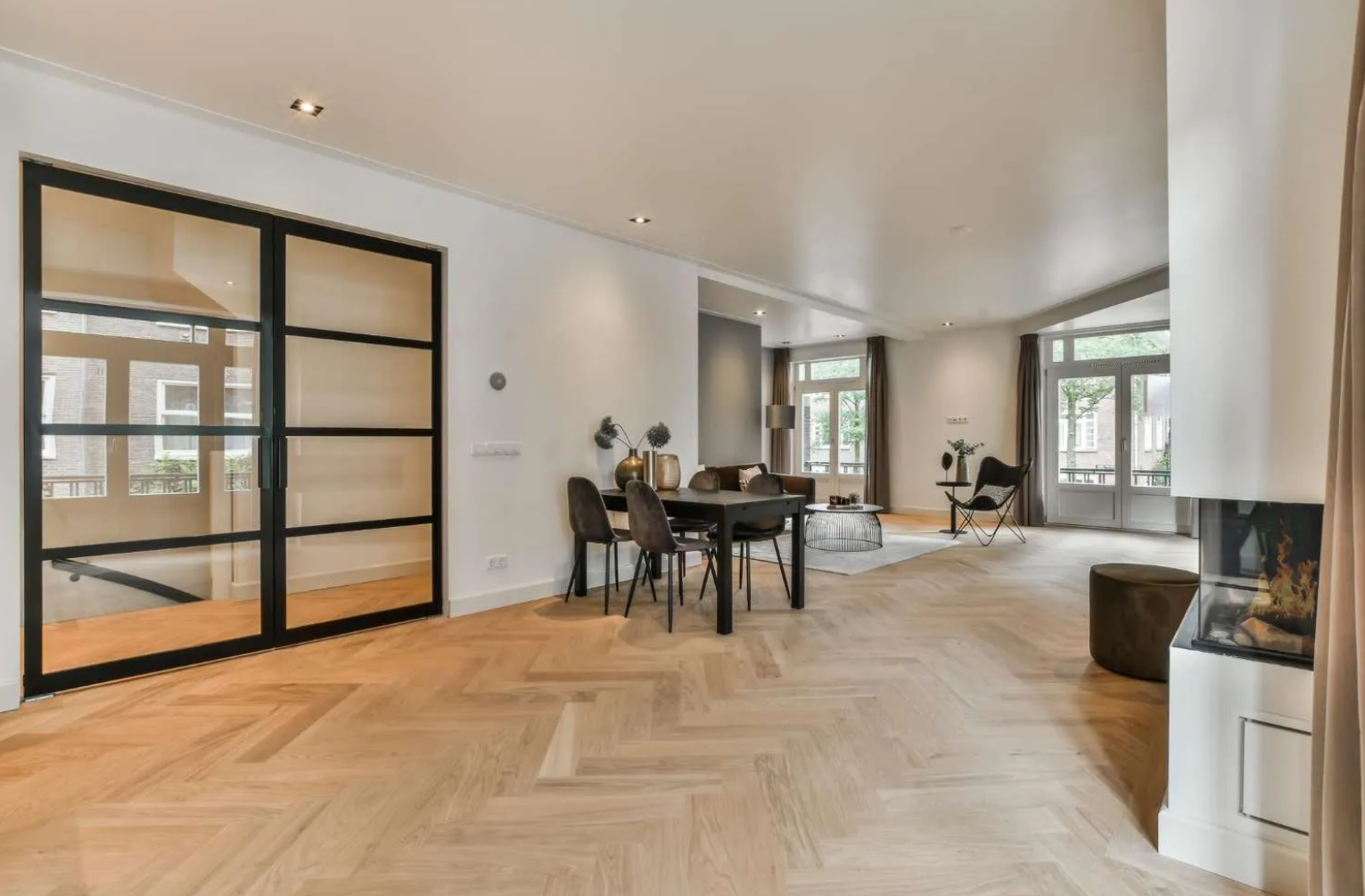 Luxe PVC visgraat vloer interieur FlevoFloors